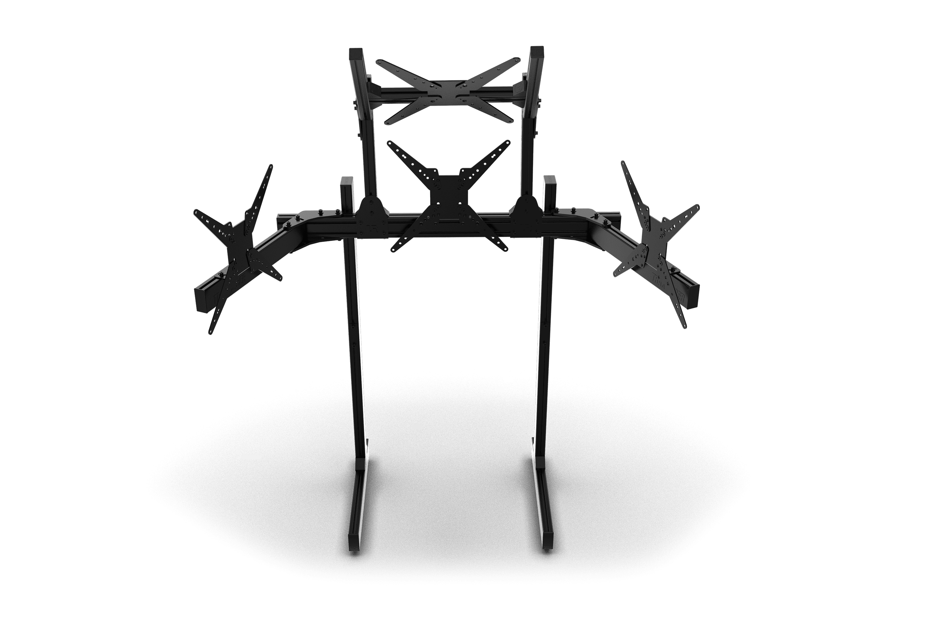 Large Freestanding Quad Monitor Stand - Image 3