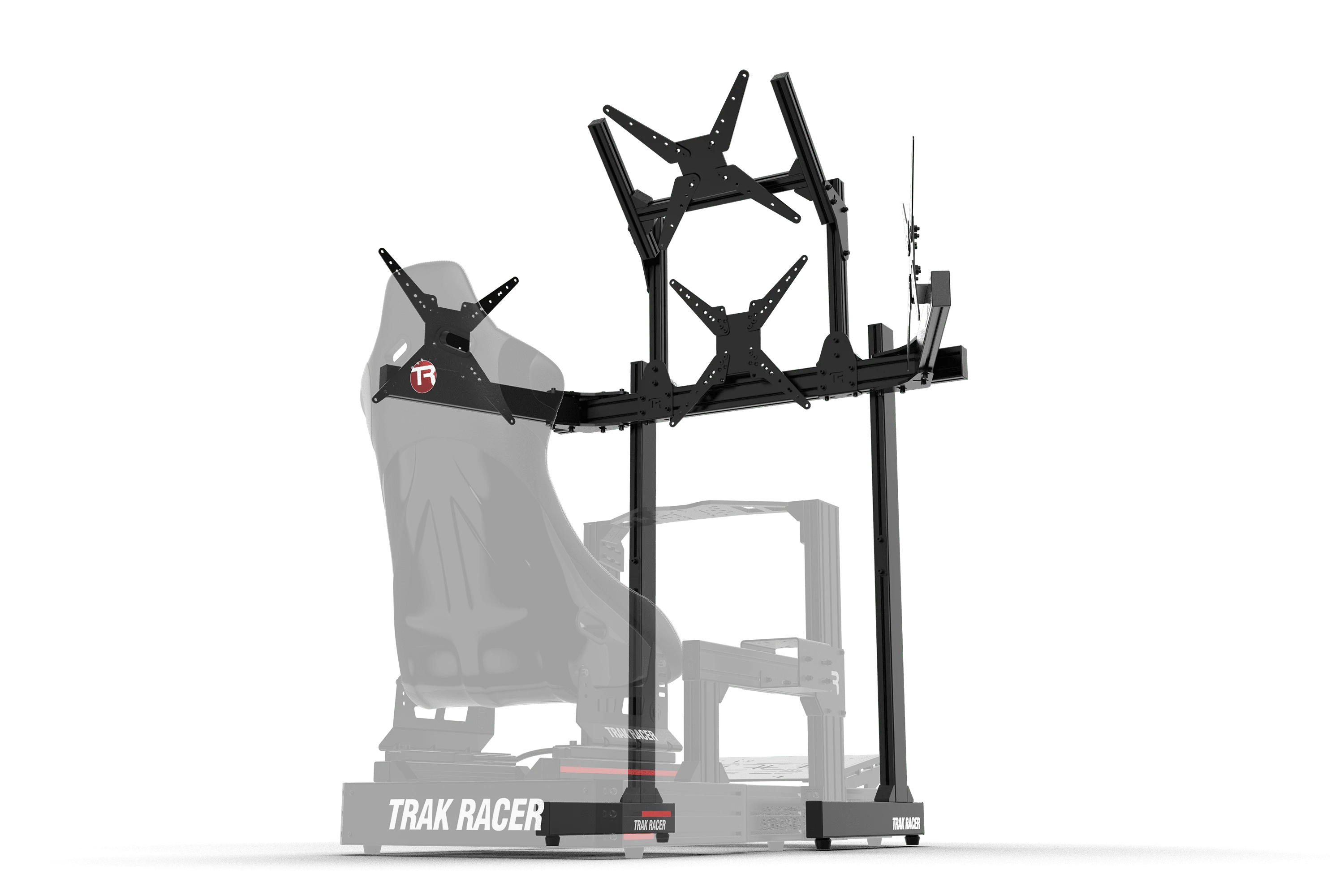 Large Freestanding Quad Monitor Stand - Image 6