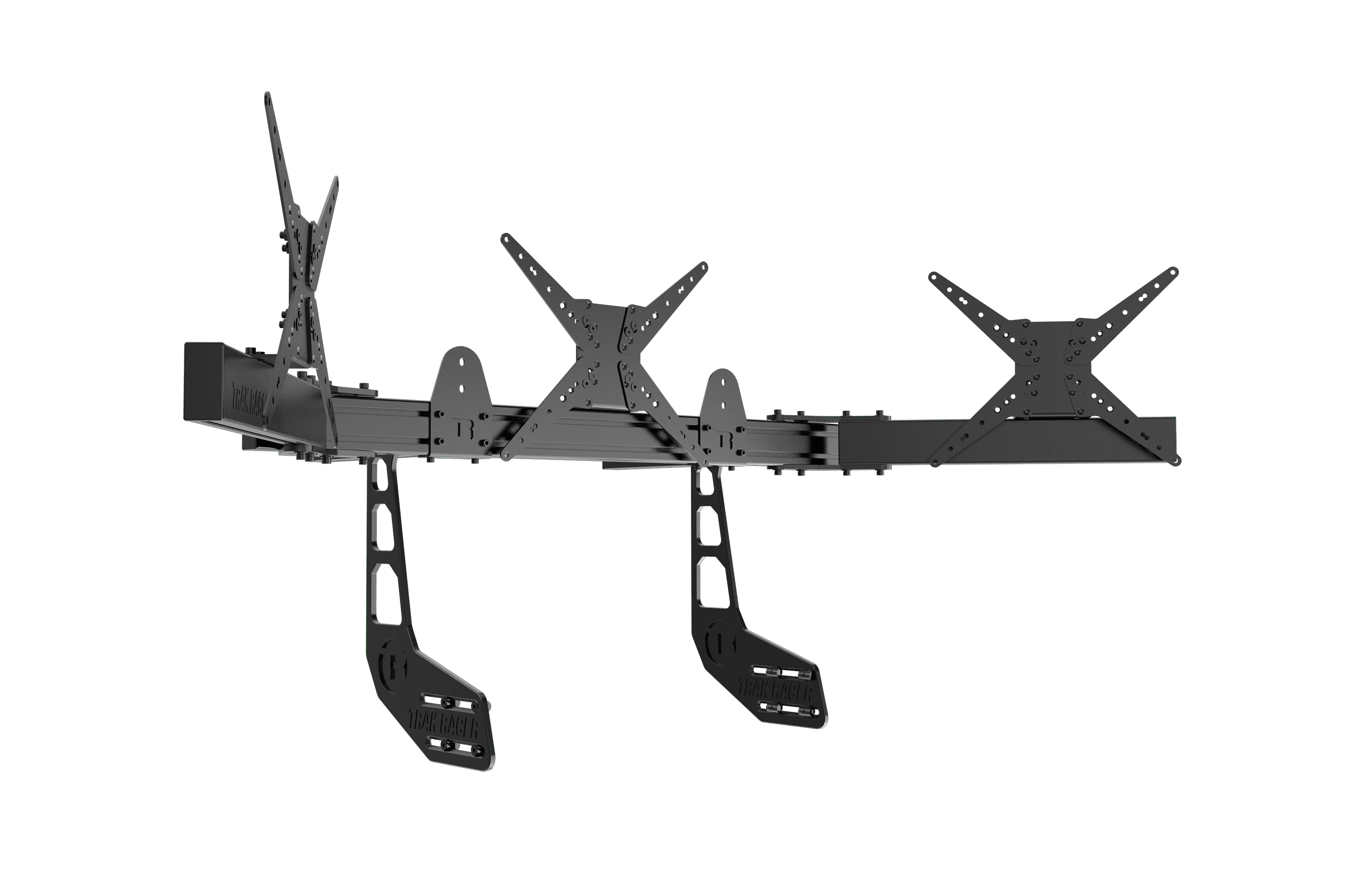 Large Cockpit-Mounted Triple Monitor Mount - 1200mm / 47.25" Wide - Image 4