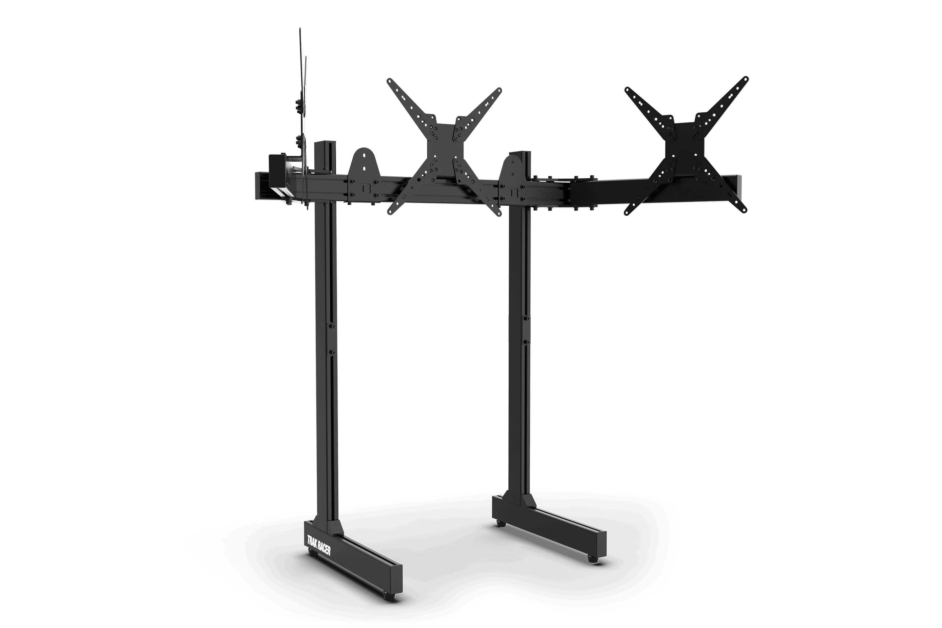 Large Freestanding Triple Monitor Stand - Image 4