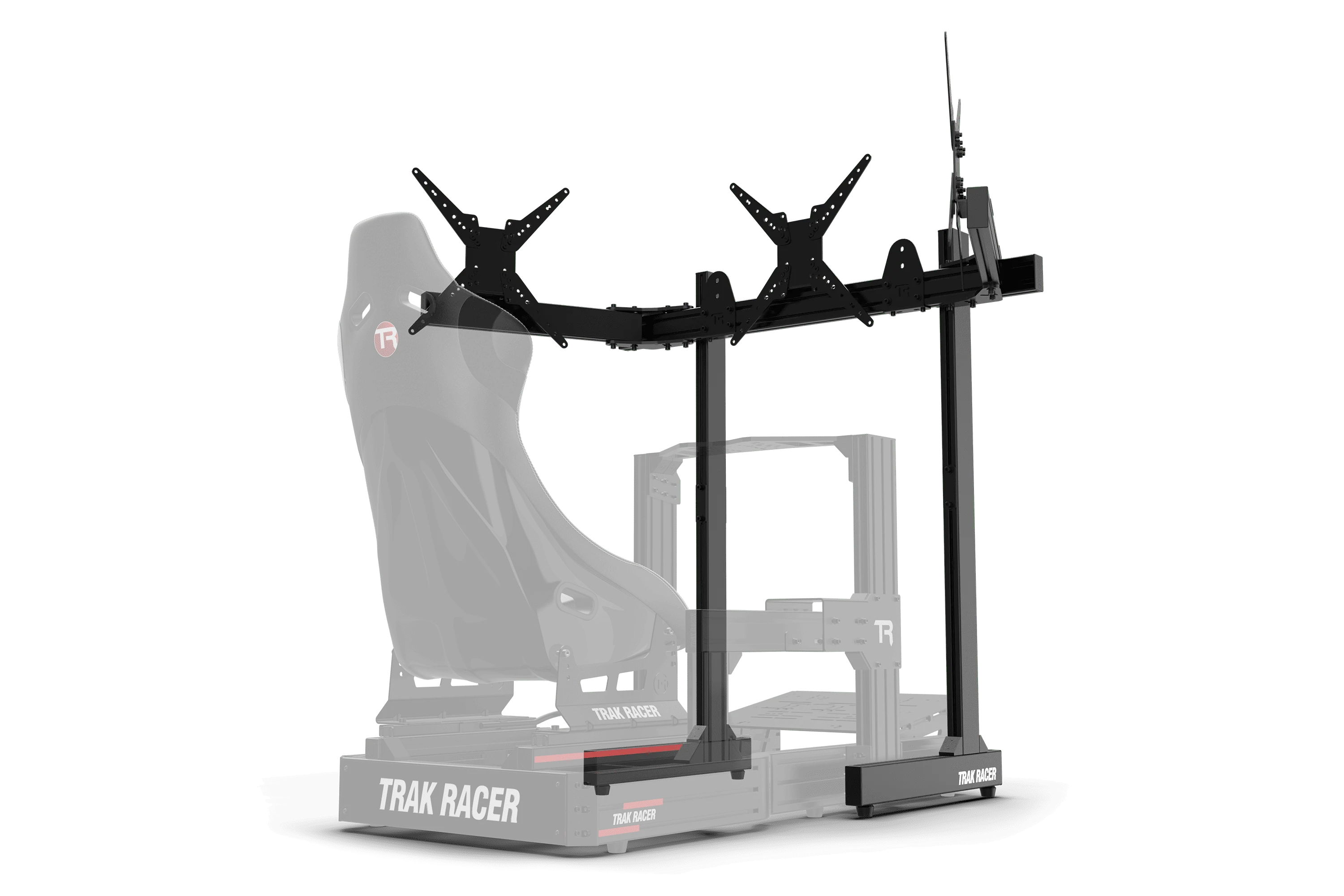 Large Freestanding Triple Monitor Stand - Image 5