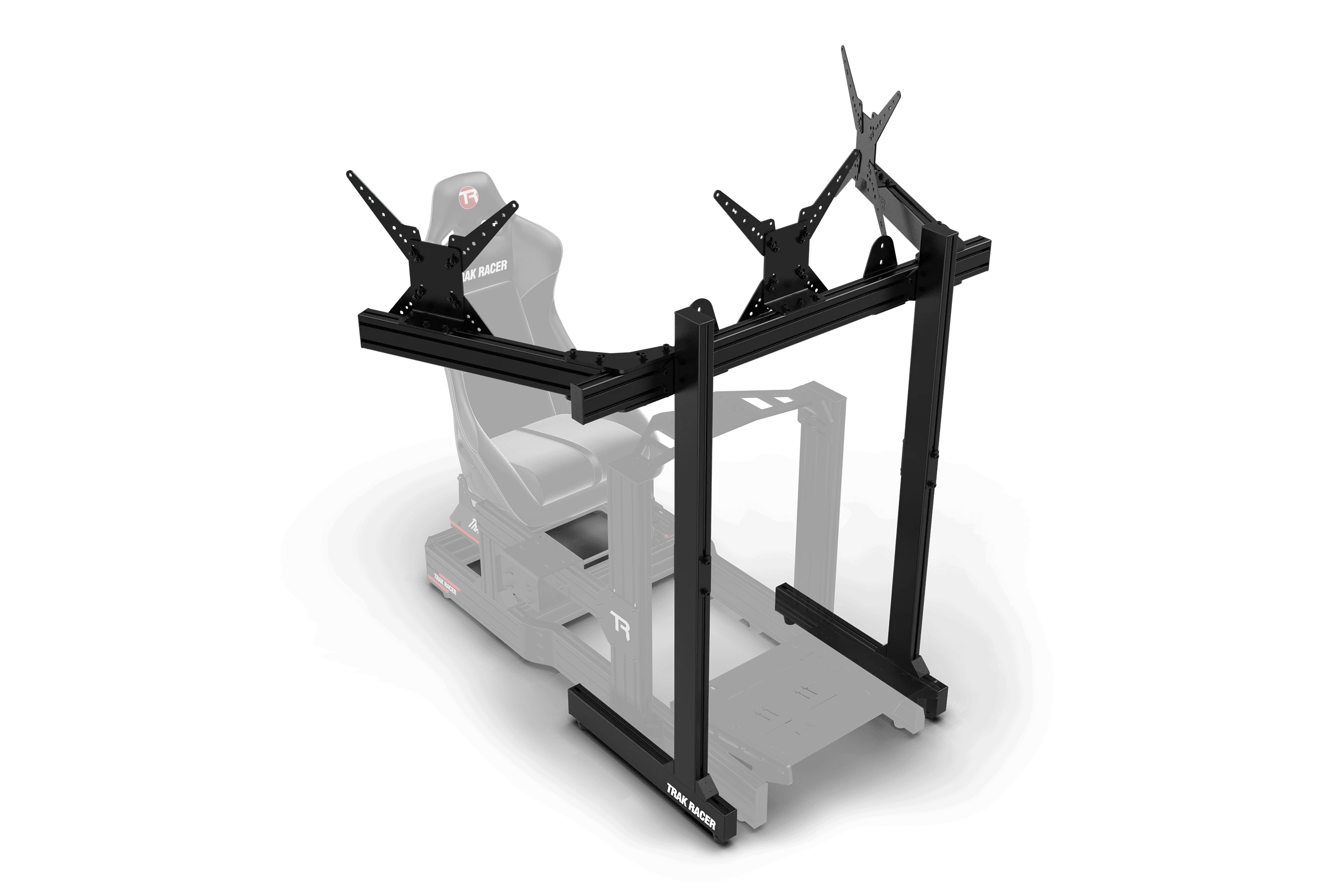 Large Freestanding Triple Monitor Stand - Image 6