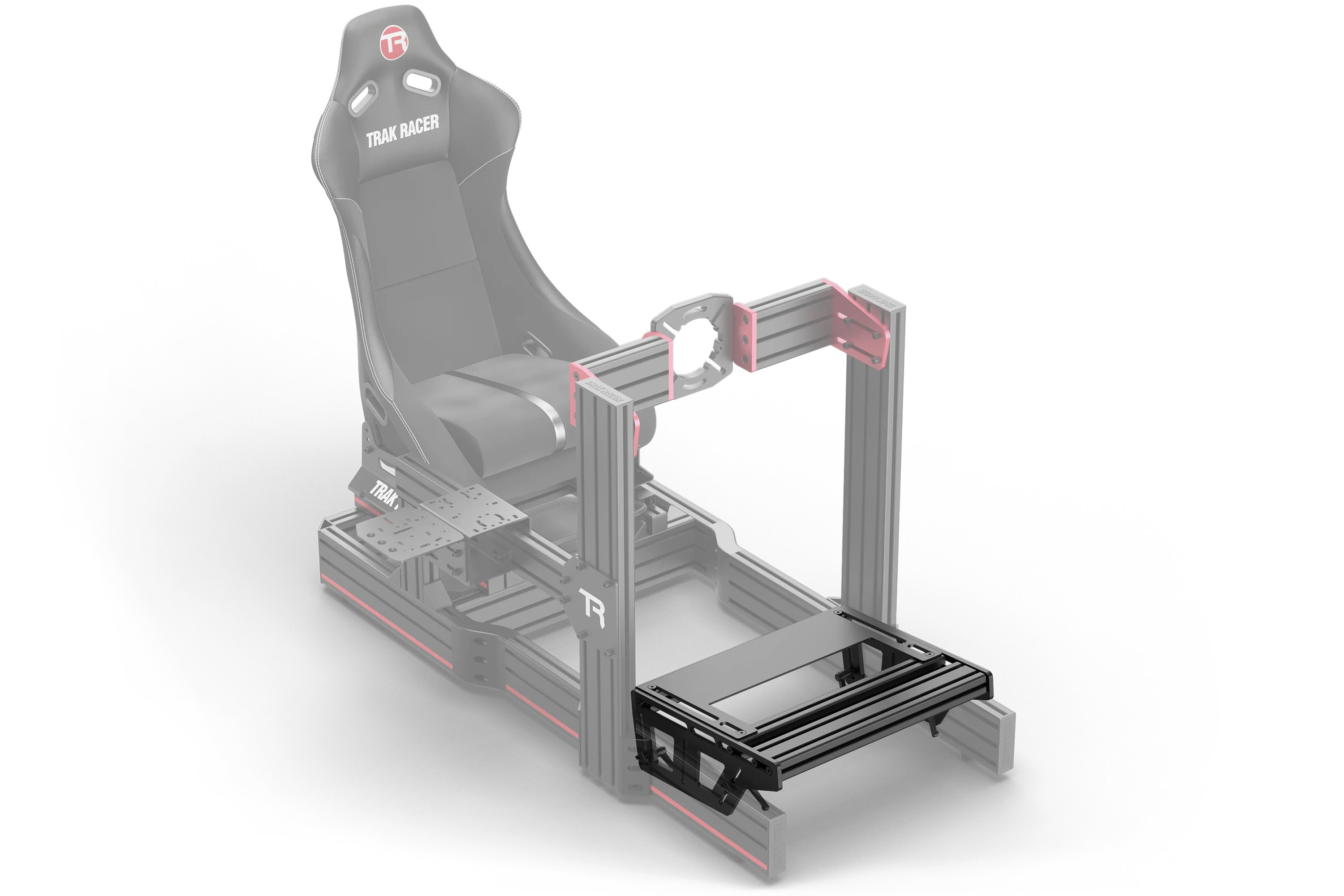 Universal TR-One Pedal Mounting System including Mounting Profile and Heel Rest - Image 5