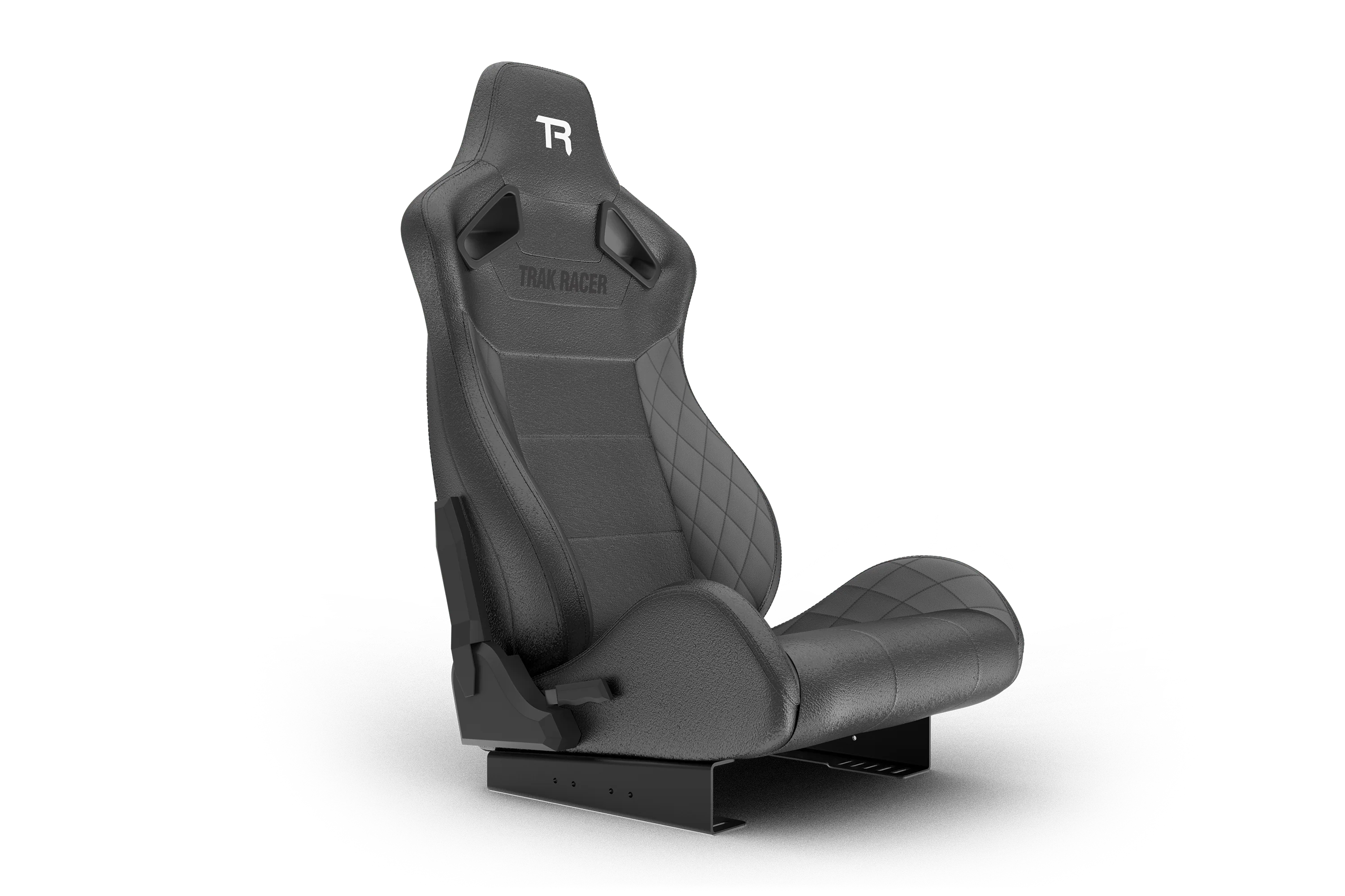 Recliner Sim Racing Seat — Premium Diamond-Stitched Leather-Style Finish - Image 8