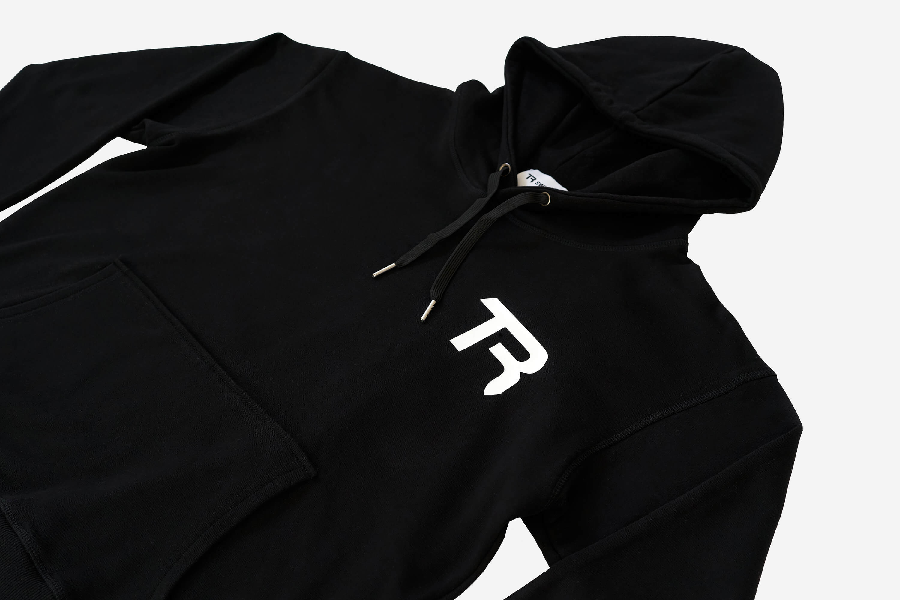 TR Monogrammed Cotton Hoodie - Image 8
