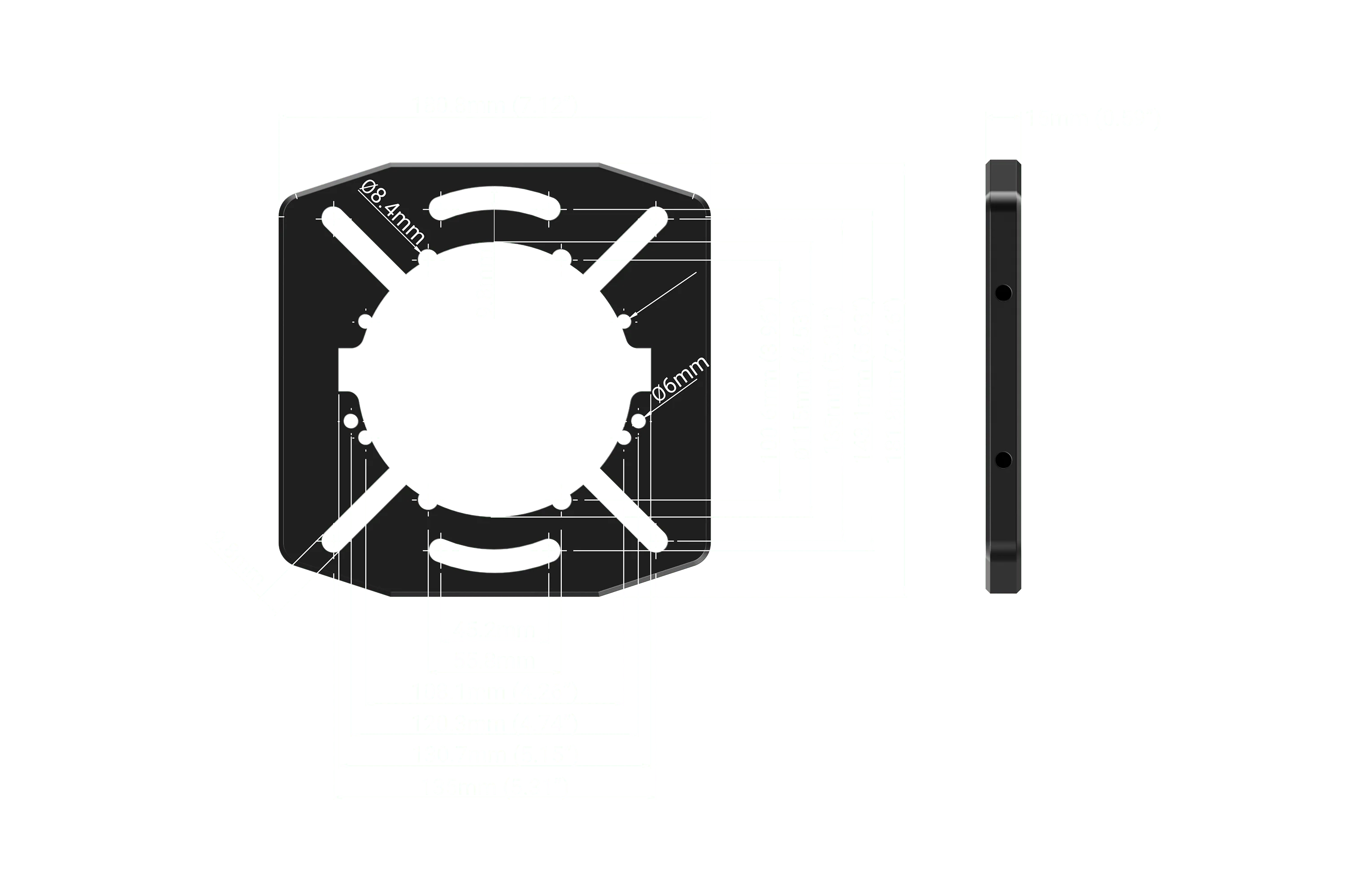 TR-One Universal Direct Fit Wheel Mount - Image 4